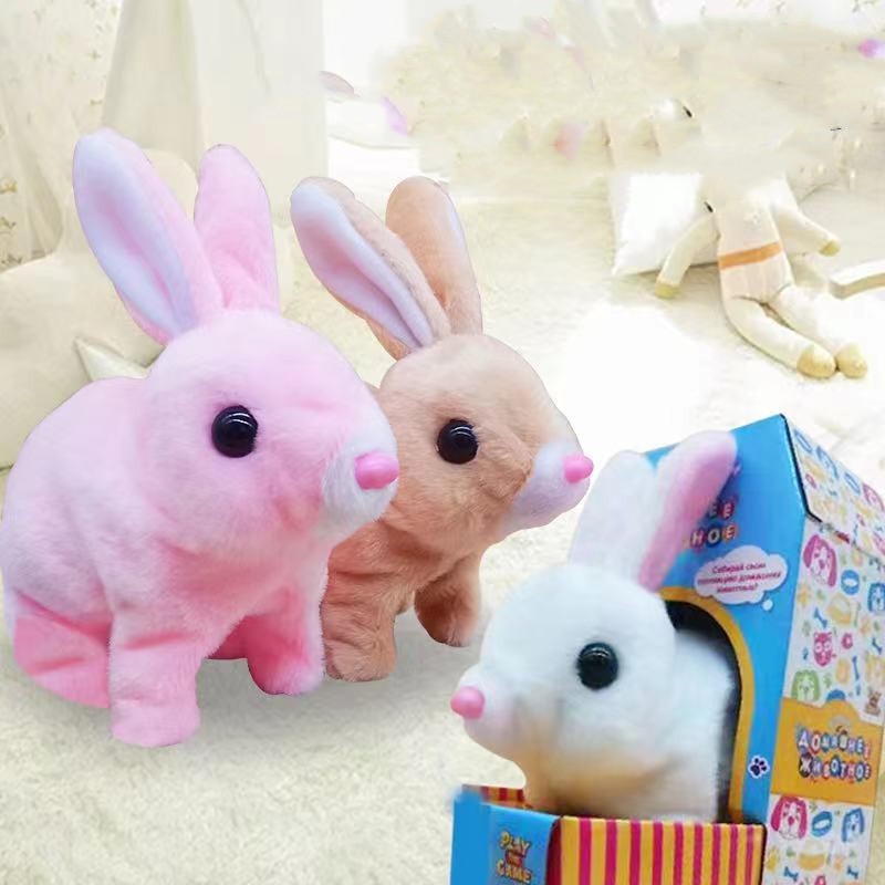 Simulation Pet White Rabbit Toys